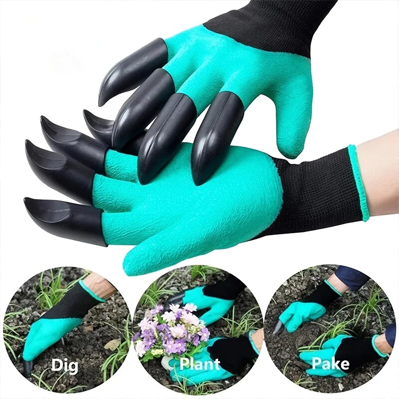 Gardening Glove Waterproof - Guanti da Giardino, Resistenti alle Pugnalate,