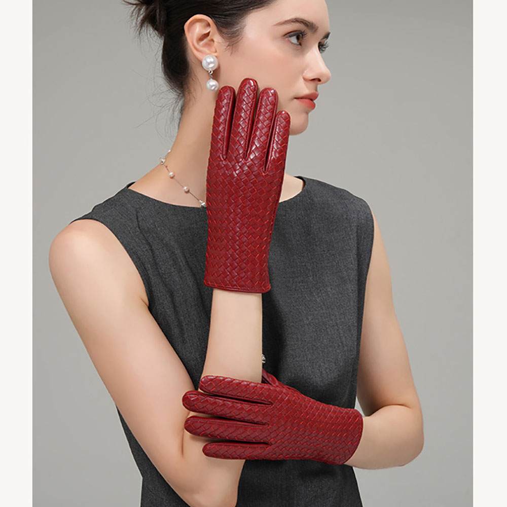 Wool Glove Lined - Guanti Invernali da Donna in Vera