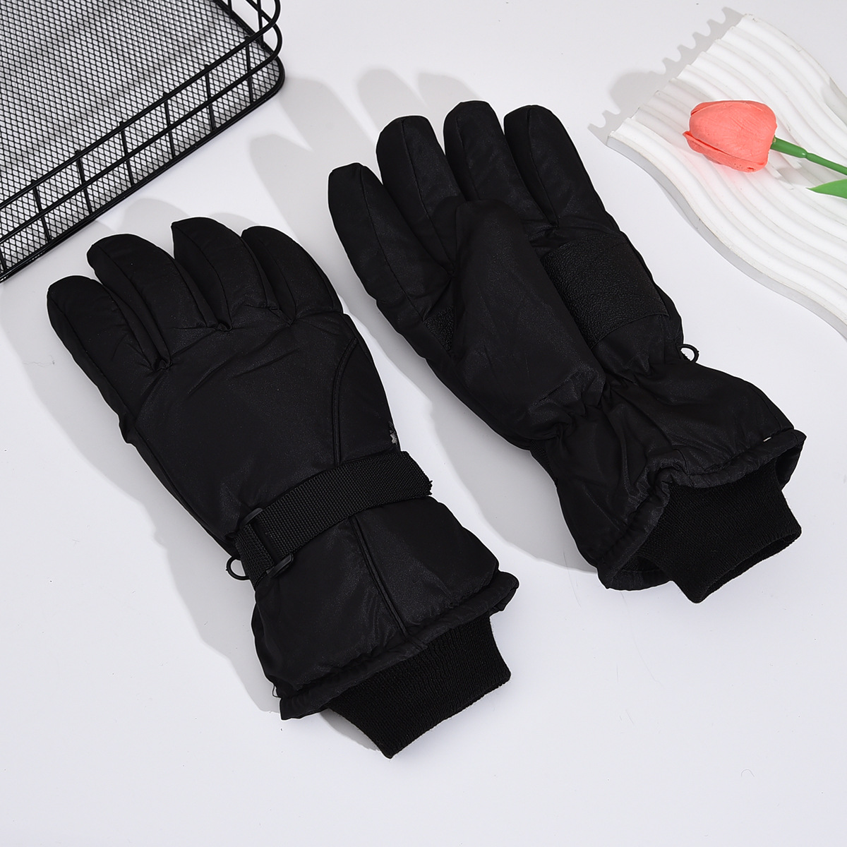 Ski Glove Waterproof - Guanti da Sci Antivento alla Moda,