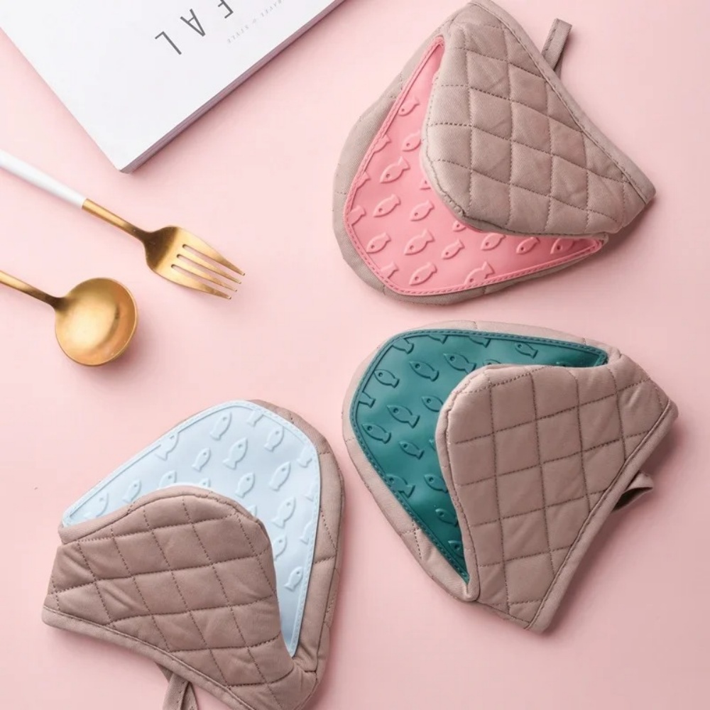 1 Paio di Guanti da Forno in S - Oven Mitt Silicone recensione e prezzo