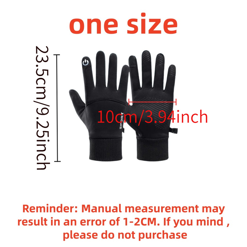 Guanti da ciclismo caldi, a di - Ski Glove Waterproof recensione e prezzo