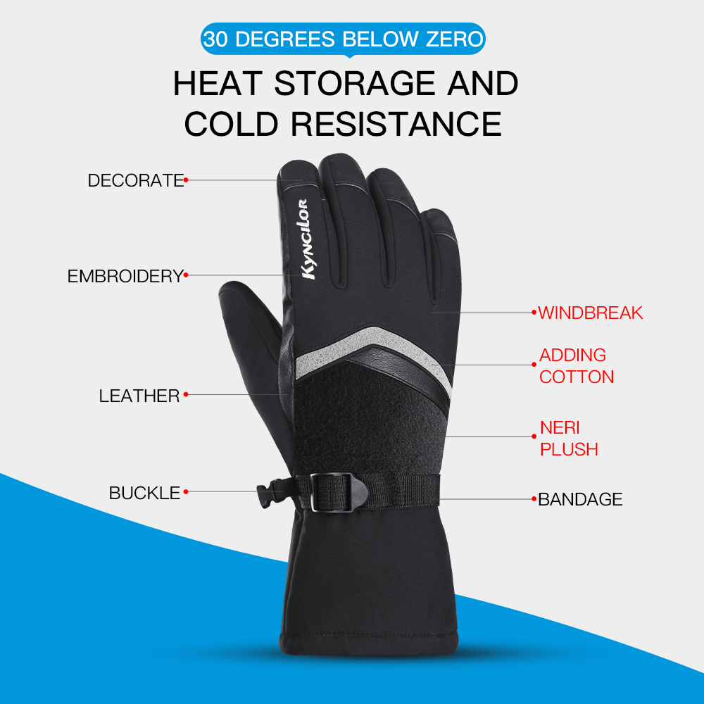 Guanti invernali da ciclismo a - Ski Glove Waterproof recensione e prezzo