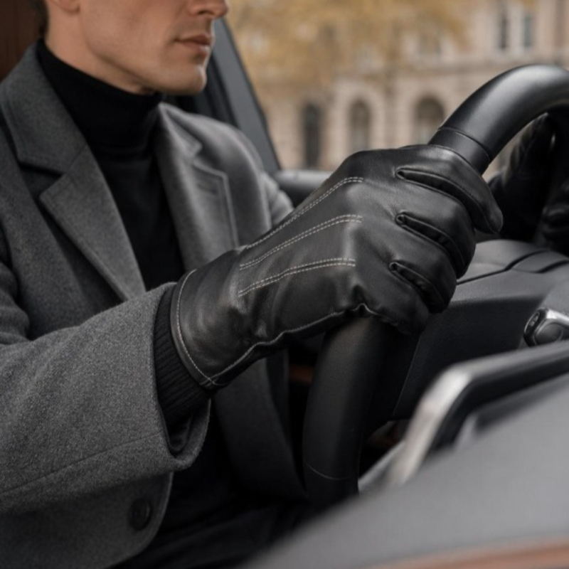 Guanti in Pelle PU Termica Uni - Leather Driving Glove recensione e prezzo