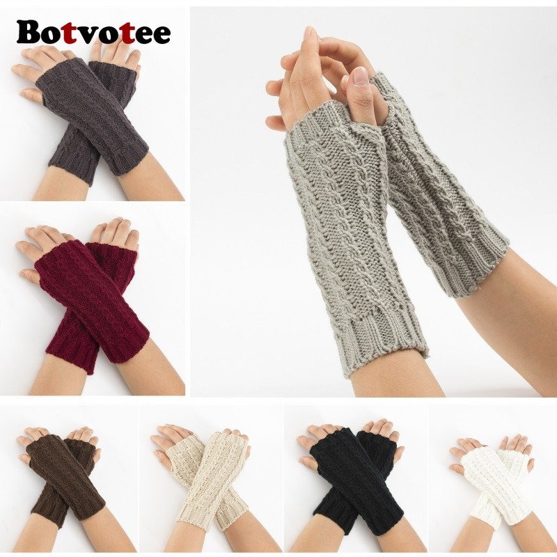Botvotee Y2k Guanti invernali  - Fingerless Glove Knit recensione e prezzo