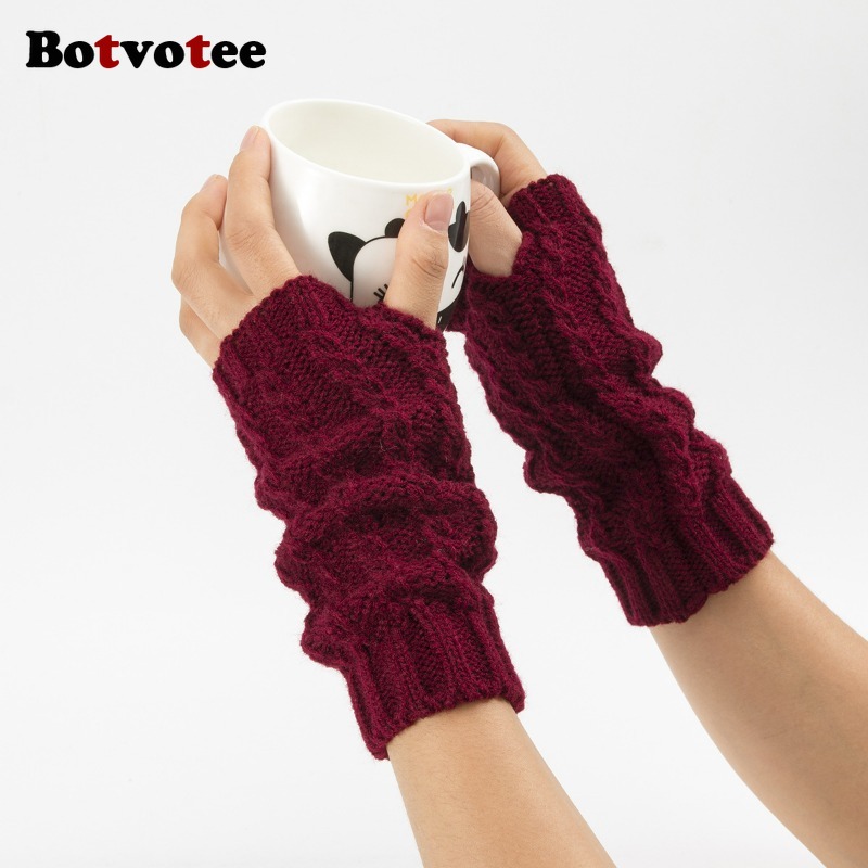 Botvotee Y2k Guanti invernali  - Fingerless Glove Knit recensione e prezzo