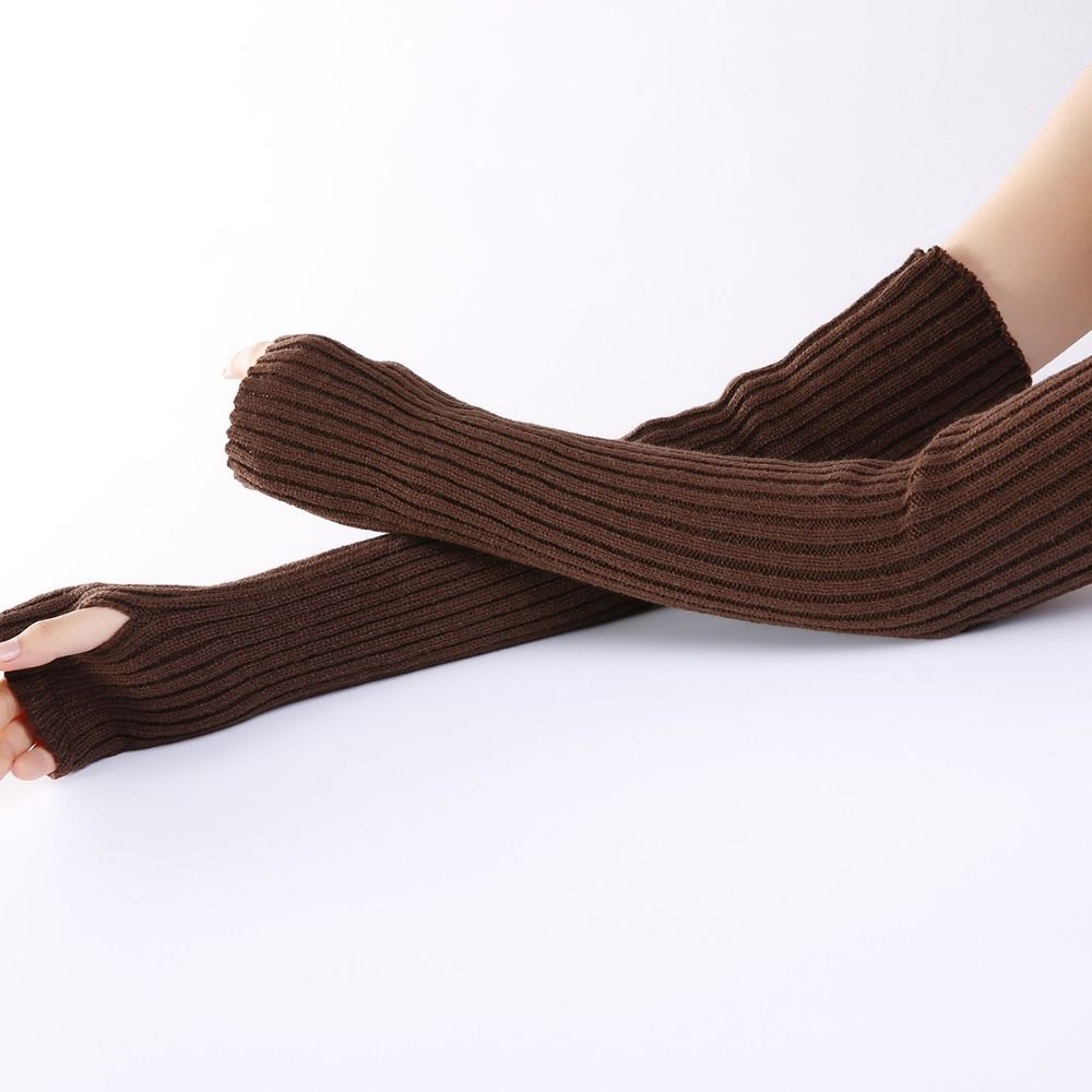 Guanti lunghi senza dita in st - Fingerless Glove Knit recensione e prezzo